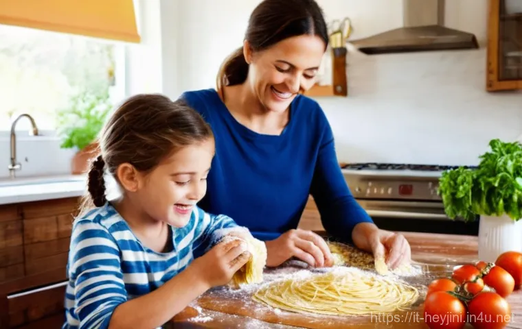 헤이지니와 가족과의 소통 콘텐츠 - **Prompt Title: "Authentic Italian Family Life &ndash; A Digital Mom's Honest Glimpse"**

    **Prompt:** ...