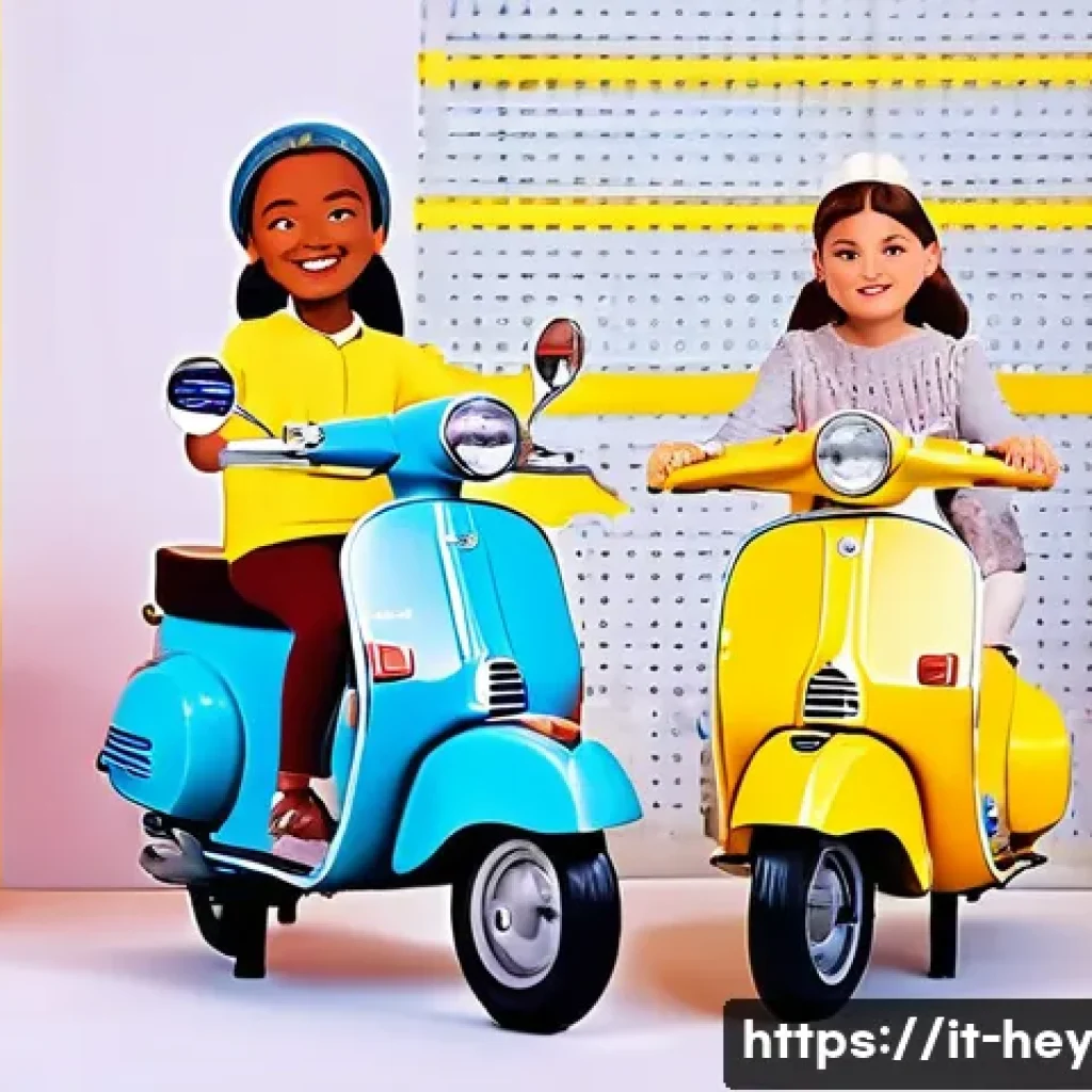 헤이지니와 키즈 크리에이터 협력 - A vibrant, colorful educational video scene featuring two friendly influencers collaborating in a br...